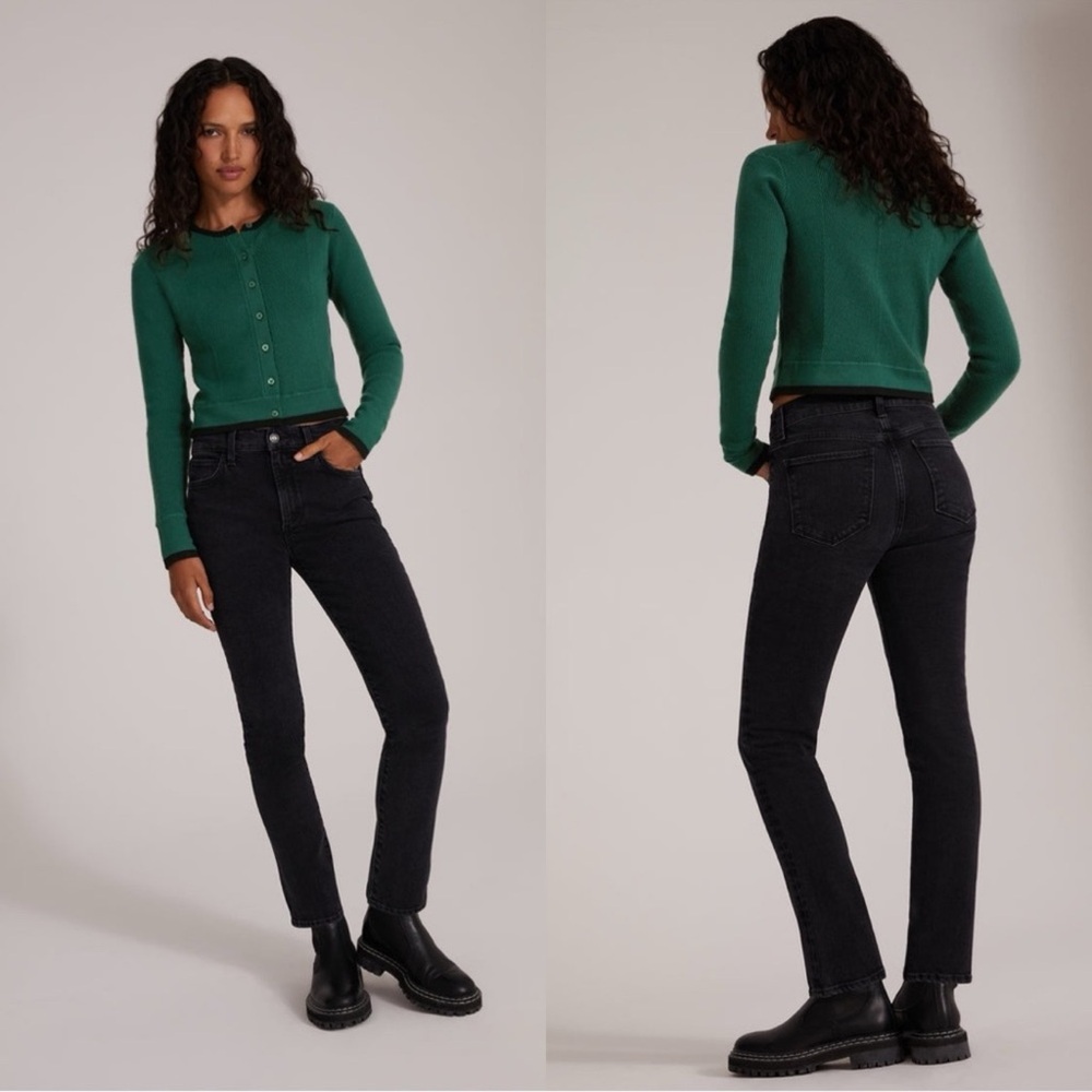 NWT‎ Favorite Daughter The Erin High Rise Slim Straight in Boulder Sz 23 $198
